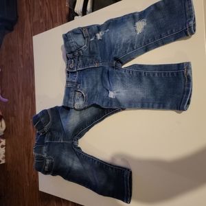 2 pcs Baby Jeans / Pants Skinny and Jegging 6-12 months
